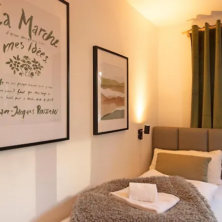 'chalet-style' Ruhige & Zentrale 3-raum-suite Direkt Am Kurpark Apartment